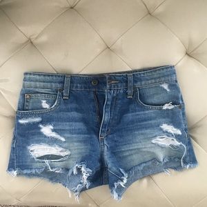 Joes jeans vintage reserve cut offs